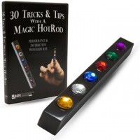 30 Tricks & Tips with a Magic HotRod - Metal Gem HotRod - Black with Blue Force