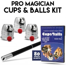 The Complete Course in Cups and Balls Magic - 80 Effects