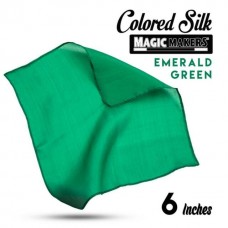 Emerald 6 inch Colored Silk- Professional Grade  