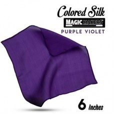 Purple Violet 6 inch Colored Silk- Professional Grade  