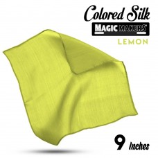 Lemon 9 inch Colored Silk- Professional Grade  