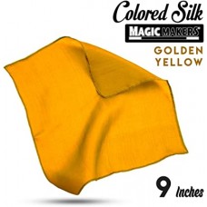 Golden Yellow 9 inch Colored Silk- Professional Grade  