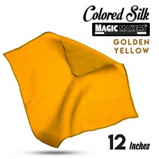 Golden Yellow 12 inch Colored Silk- Professional Grade  
