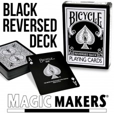 Reversed Back Bicycle Deck - Black