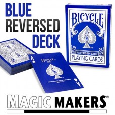 Reversed Back Bicycle Deck - Blue