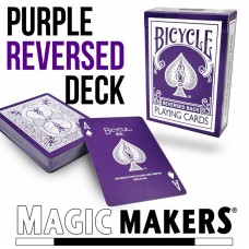 Reversed Back Bicycle Deck - Purple