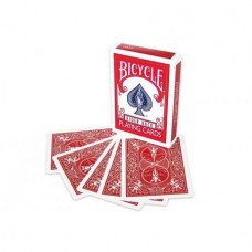 Bicycle Red Double Back Deck