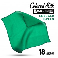 Emerald 18 inch Colored Silk- Professional Grade  