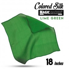 Green 18 inch Colored Silk- Professional Grade  