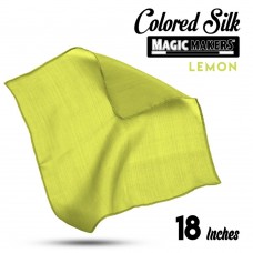 Lemon 18 inch Colored Silk- Professional Grade