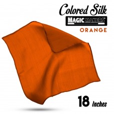 Orange 18 inch Colored Silk- Professional Grade