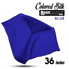 Blue 36 inch Colored Silk- Professional Grade  