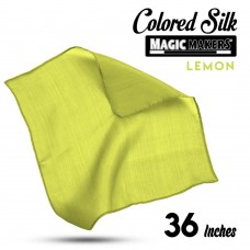 Lemon 36 inch Colored Silk- Professional Grade