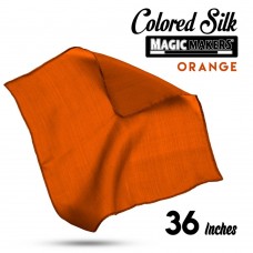 Orange 36 inch Colored Silk- Professional Grade