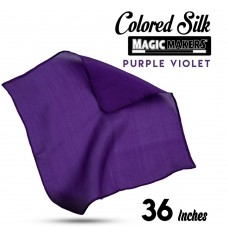 Purple Violet 36 inch Colored Silk- Professional Grade