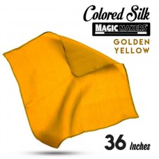 Golden Yellow 36 inch Colored Silk- Professional Grade  